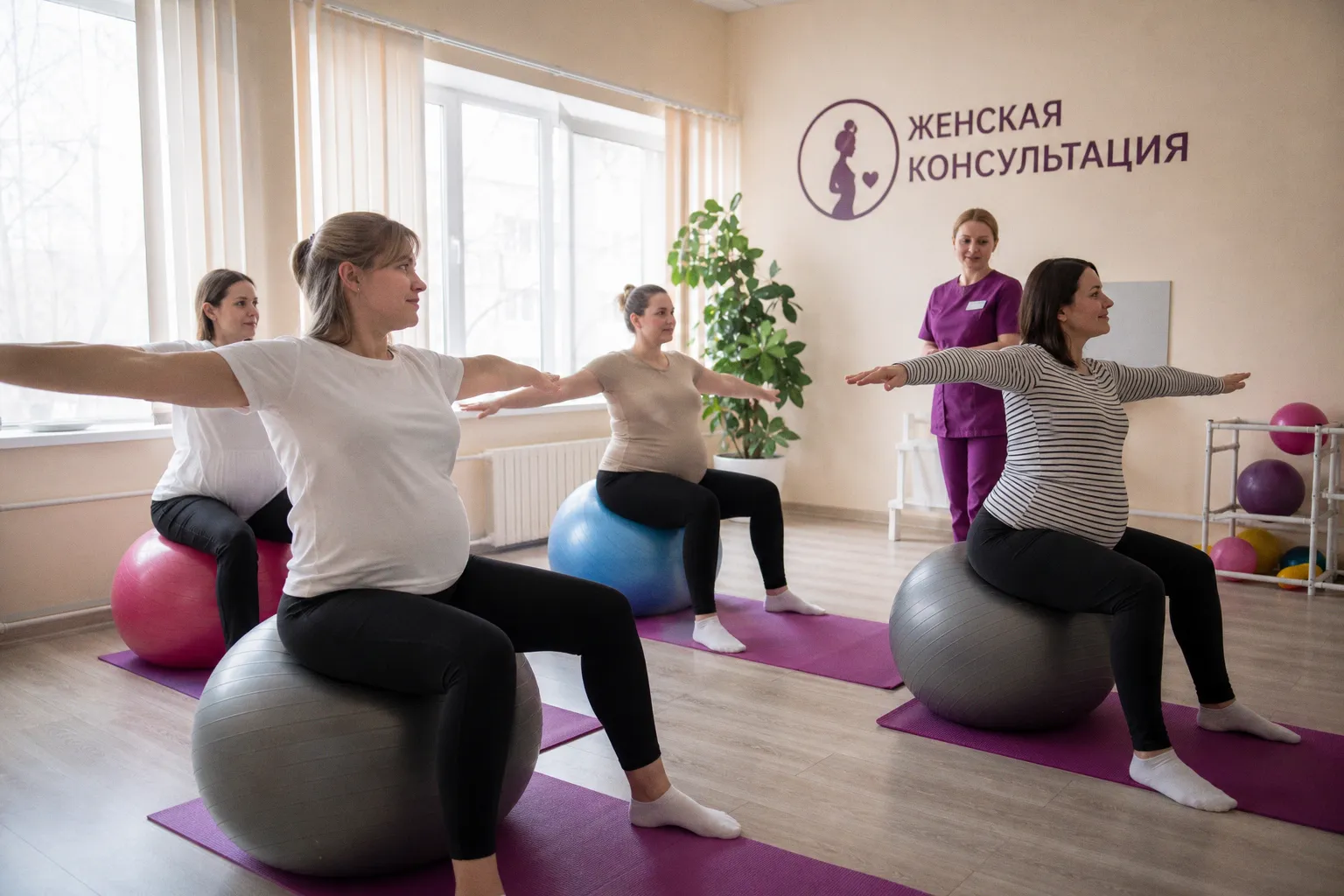 Фитнес для беременных в Егорьевске: новый стандарт подготовки к родам в женских консультациях